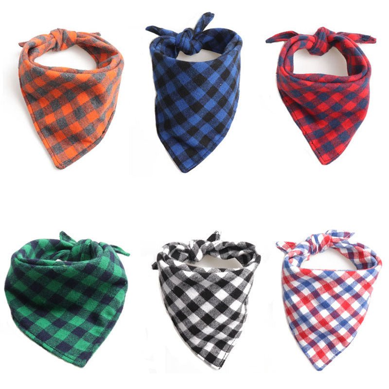 Plaid Dog Bandana