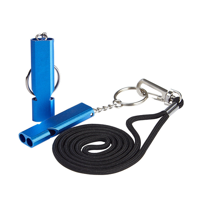 Emergency Whistle with Lanyard and Keychain