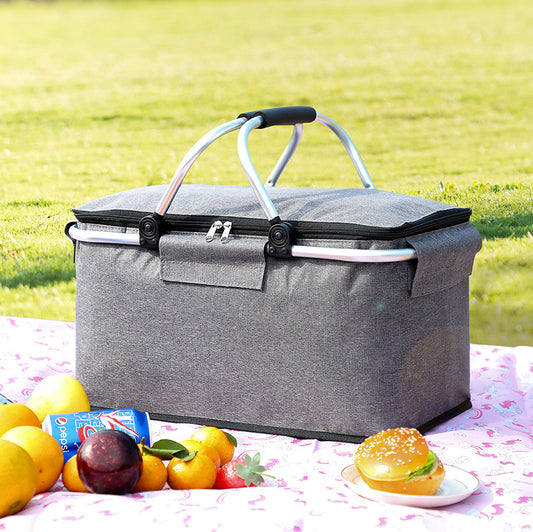 22L Foldable Insulated Picnic Basket