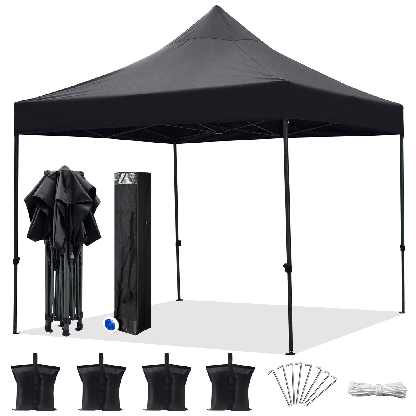 10' Outdoor Canopy Tent with 4 Sandbag