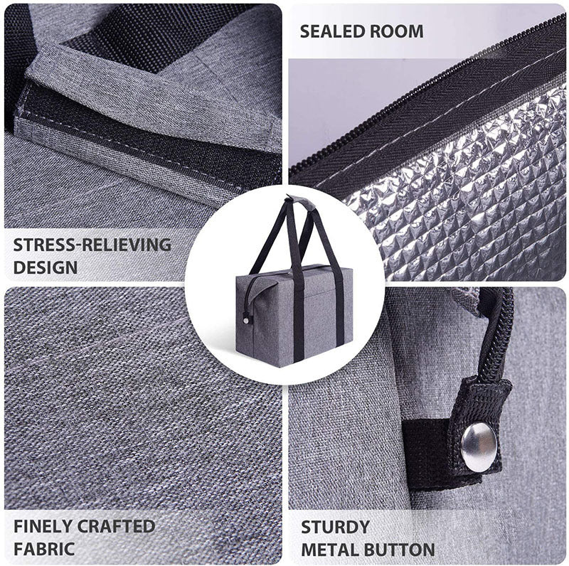 Zipper Cooler Tote