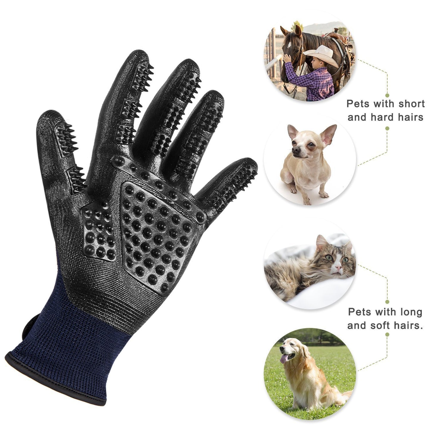 Pet Grooming Gloves