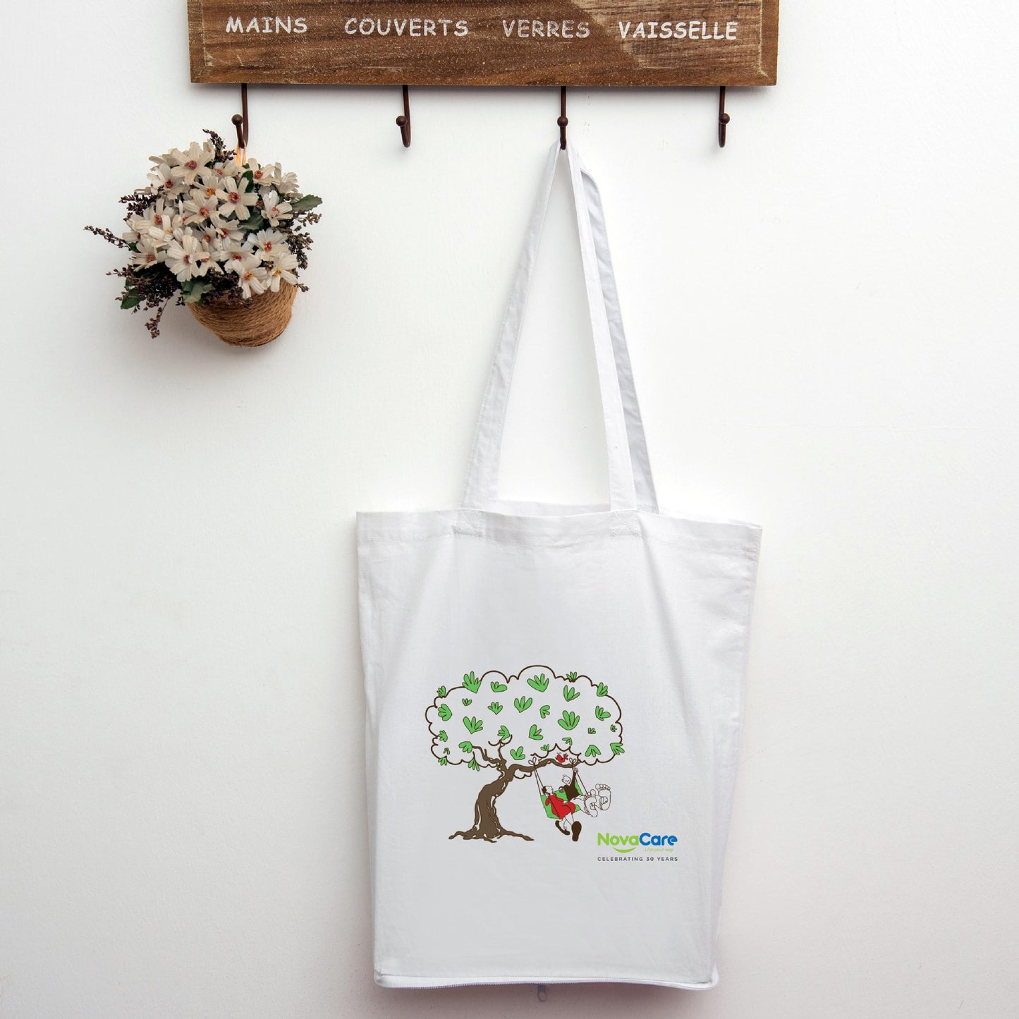 Foldable Cotton Tote Bag