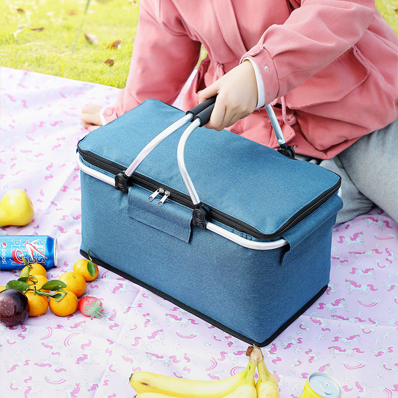 22L Foldable Insulated Picnic Basket