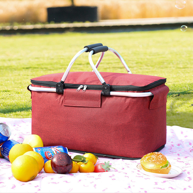 22L Foldable Insulated Picnic Basket