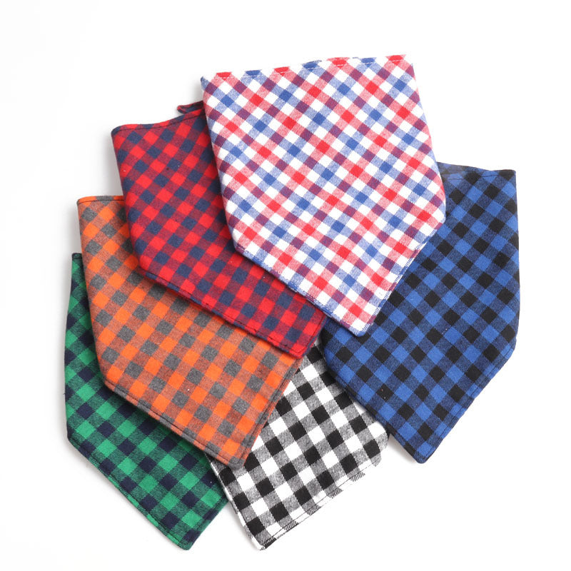 Plaid Dog Bandana