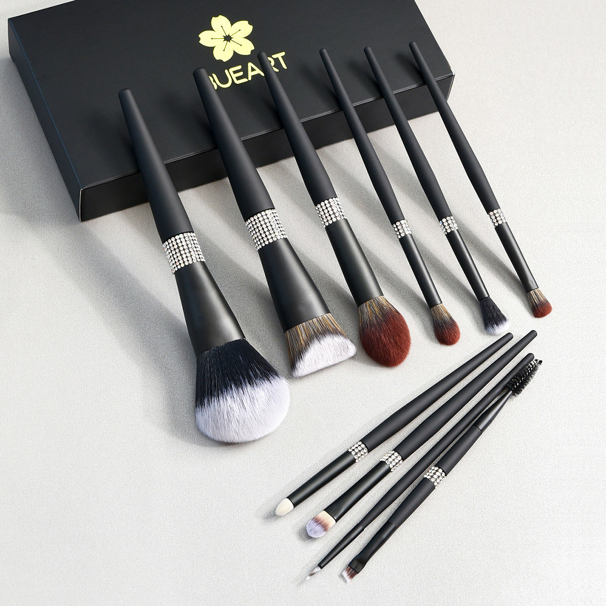 16pcs Eye shadow Makeup Brushes Set with Leather Case