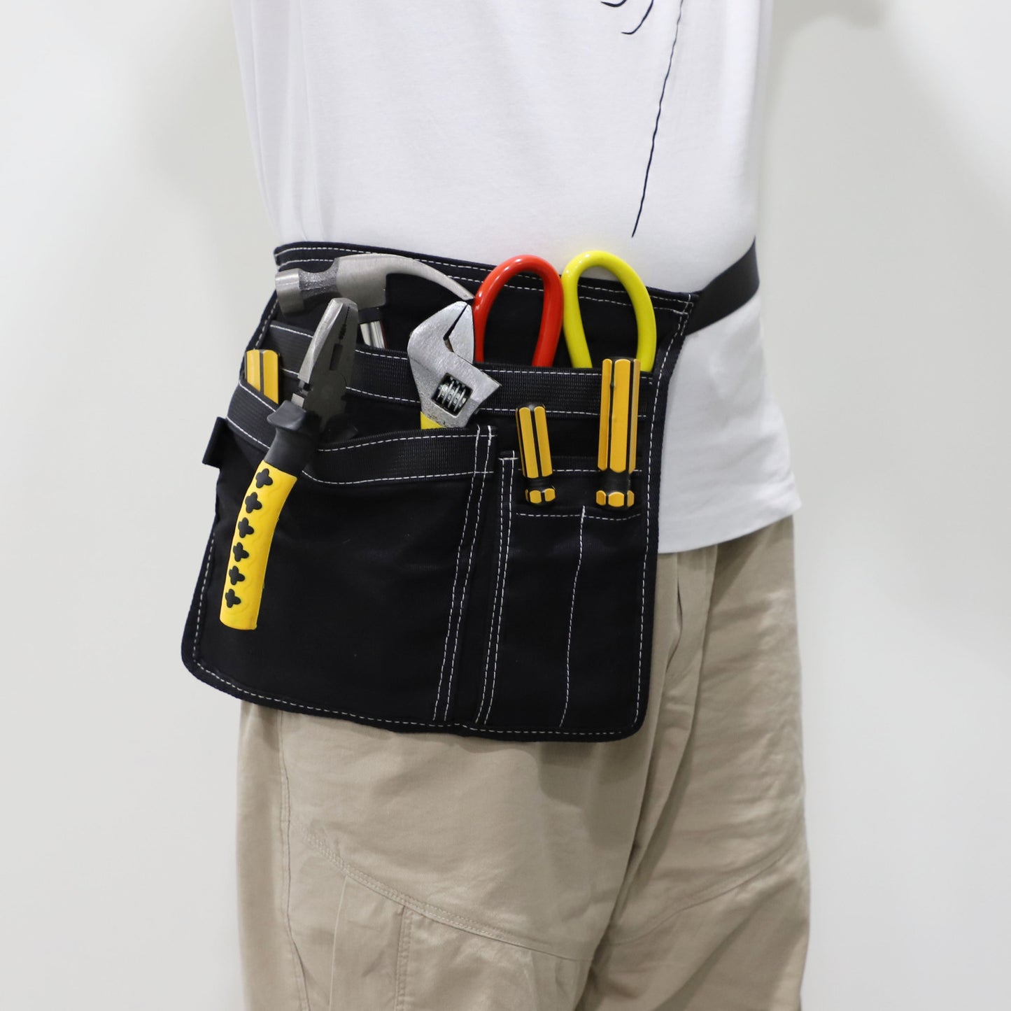 5-Pocket Single Side Tool Belt Pouch