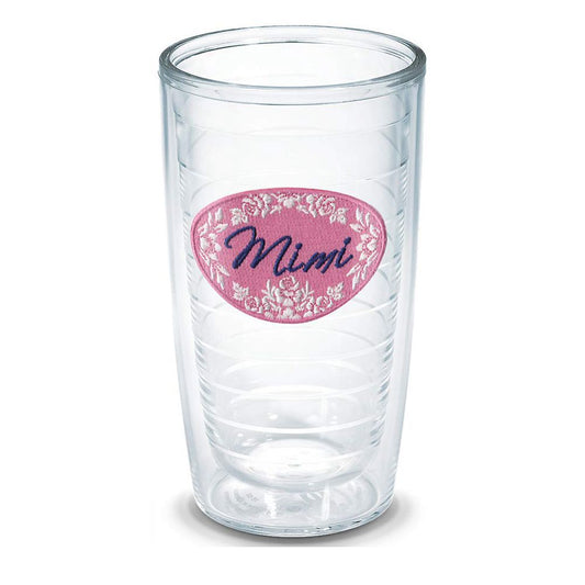 16 Oz Double Walled Clear Insulated Tumbler