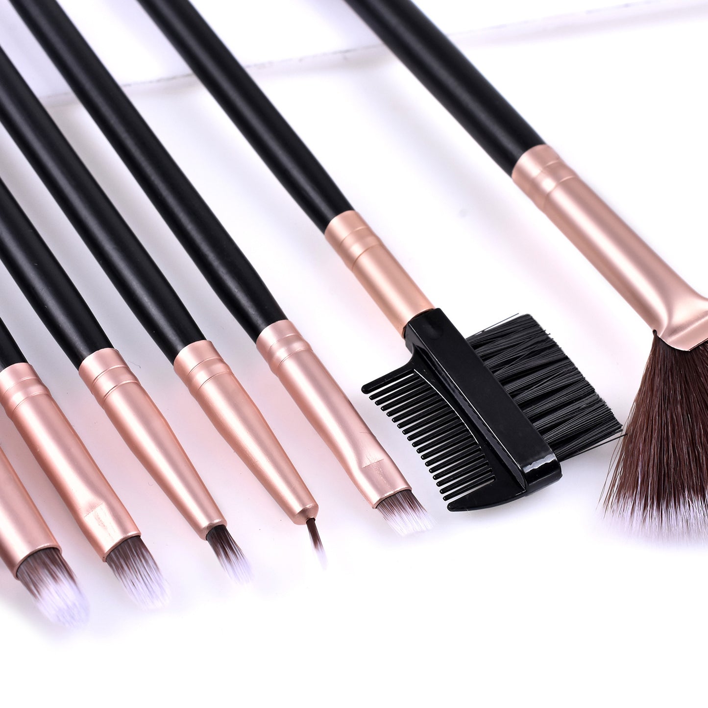 16pcs Eye shadow Makeup Brushes Set with Leather Case