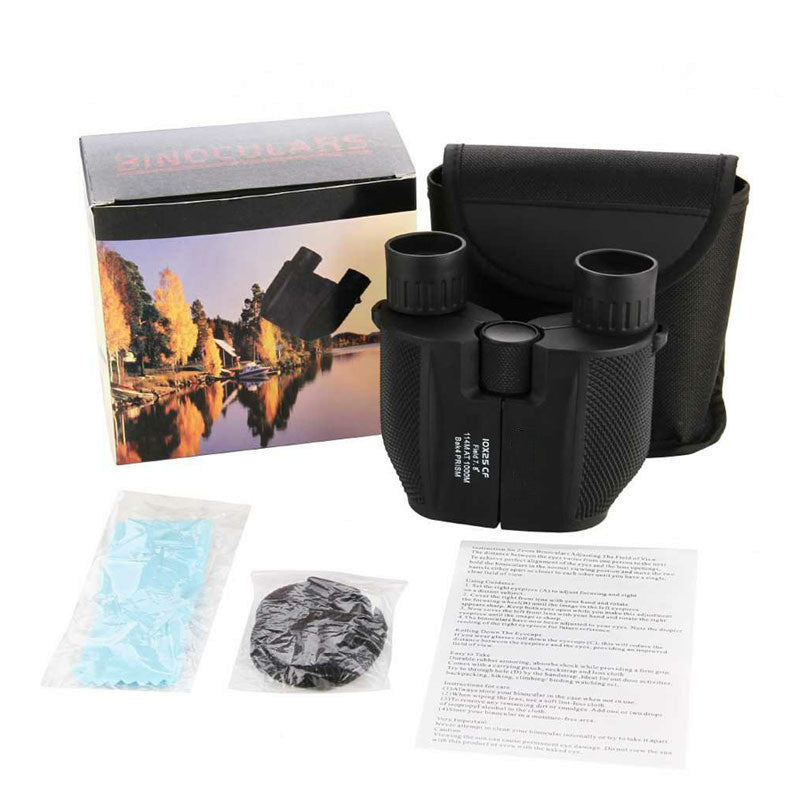 10x25 Portable Binoculars