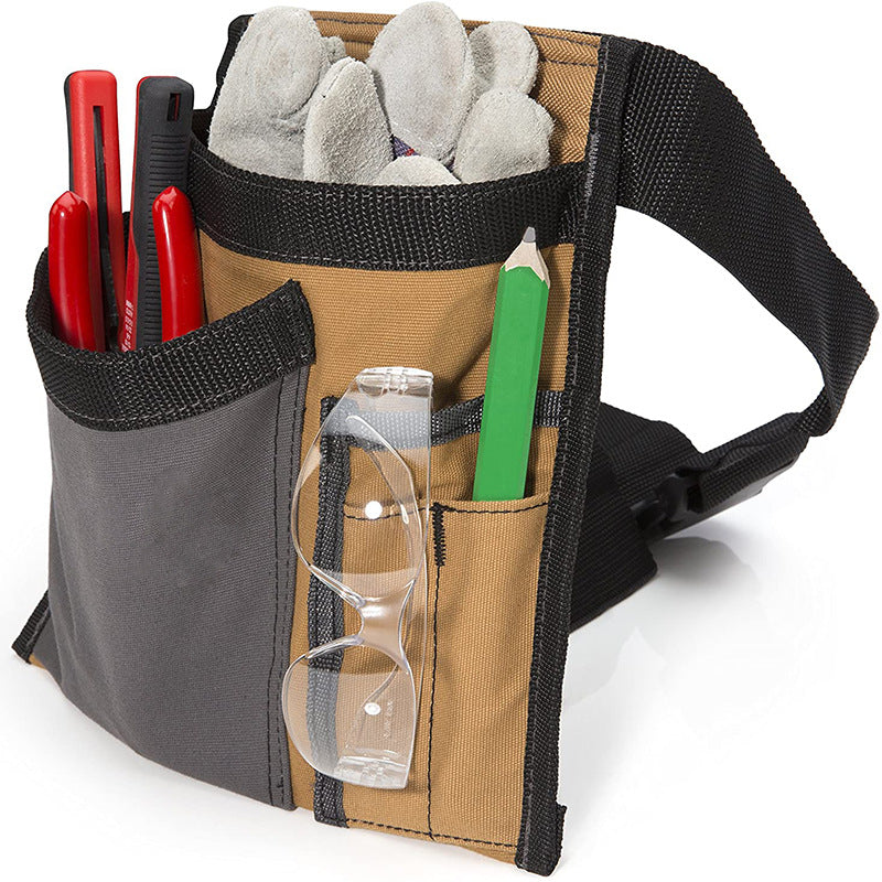 5-Pocket Single Side Tool Belt Pouch