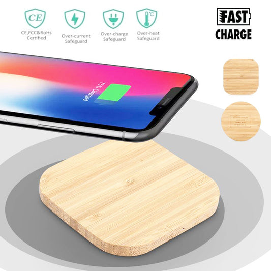 Bamboo 15W Wireless Charger