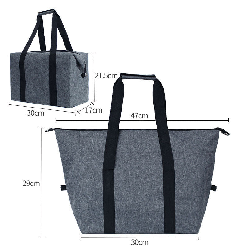 Zipper Cooler Tote