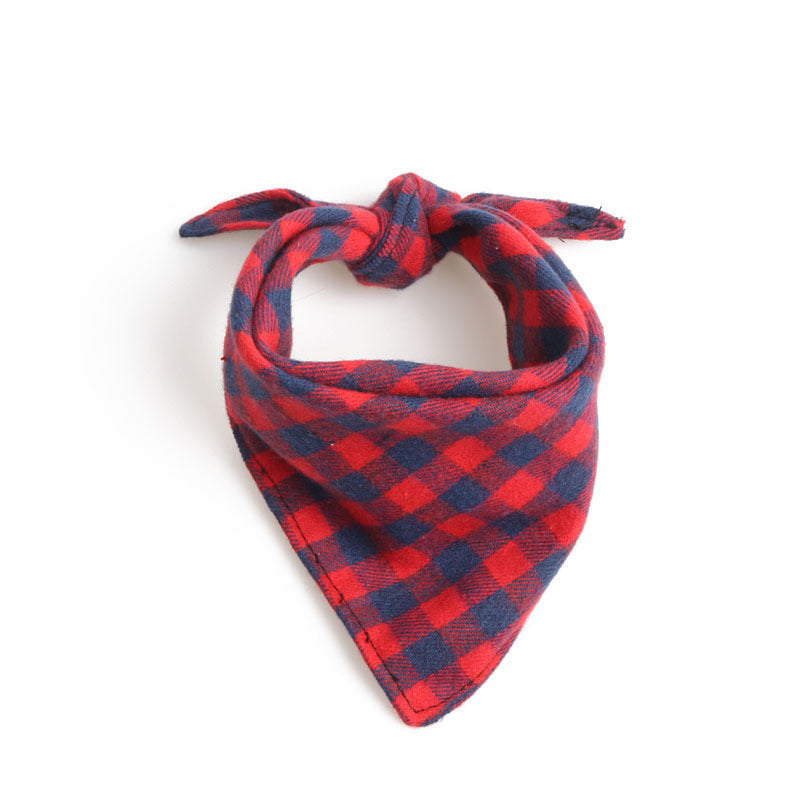 Plaid Dog Bandana