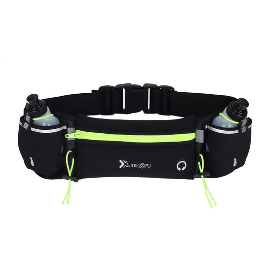 Running Waist Belt with Water Bottles