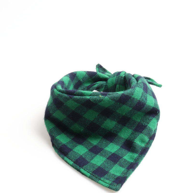 Plaid Dog Bandana